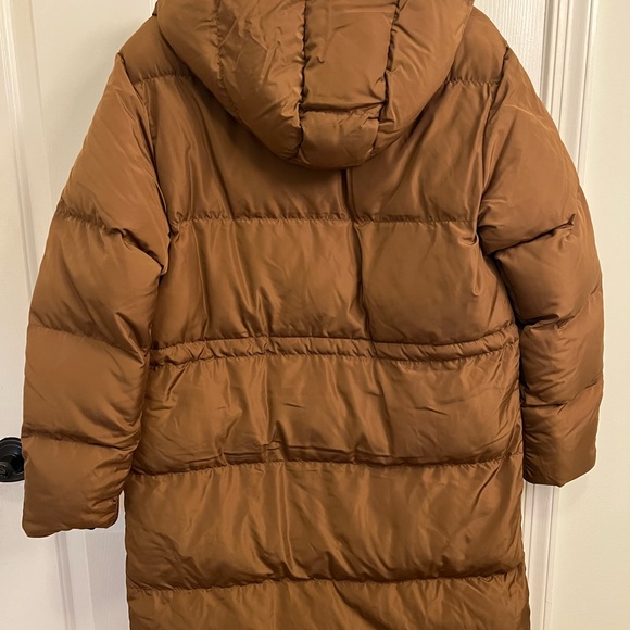 NEW QUINCE Featherless Long Puffer Parka S - Picture 5 of 6